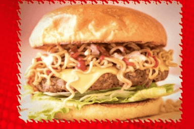 Chicken Noodle Burger