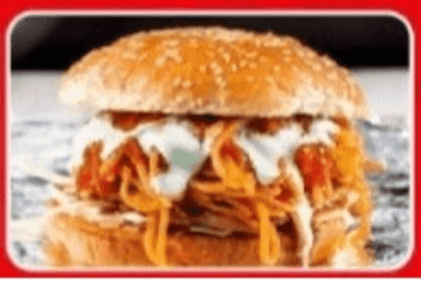 Paneer Noodles Burger